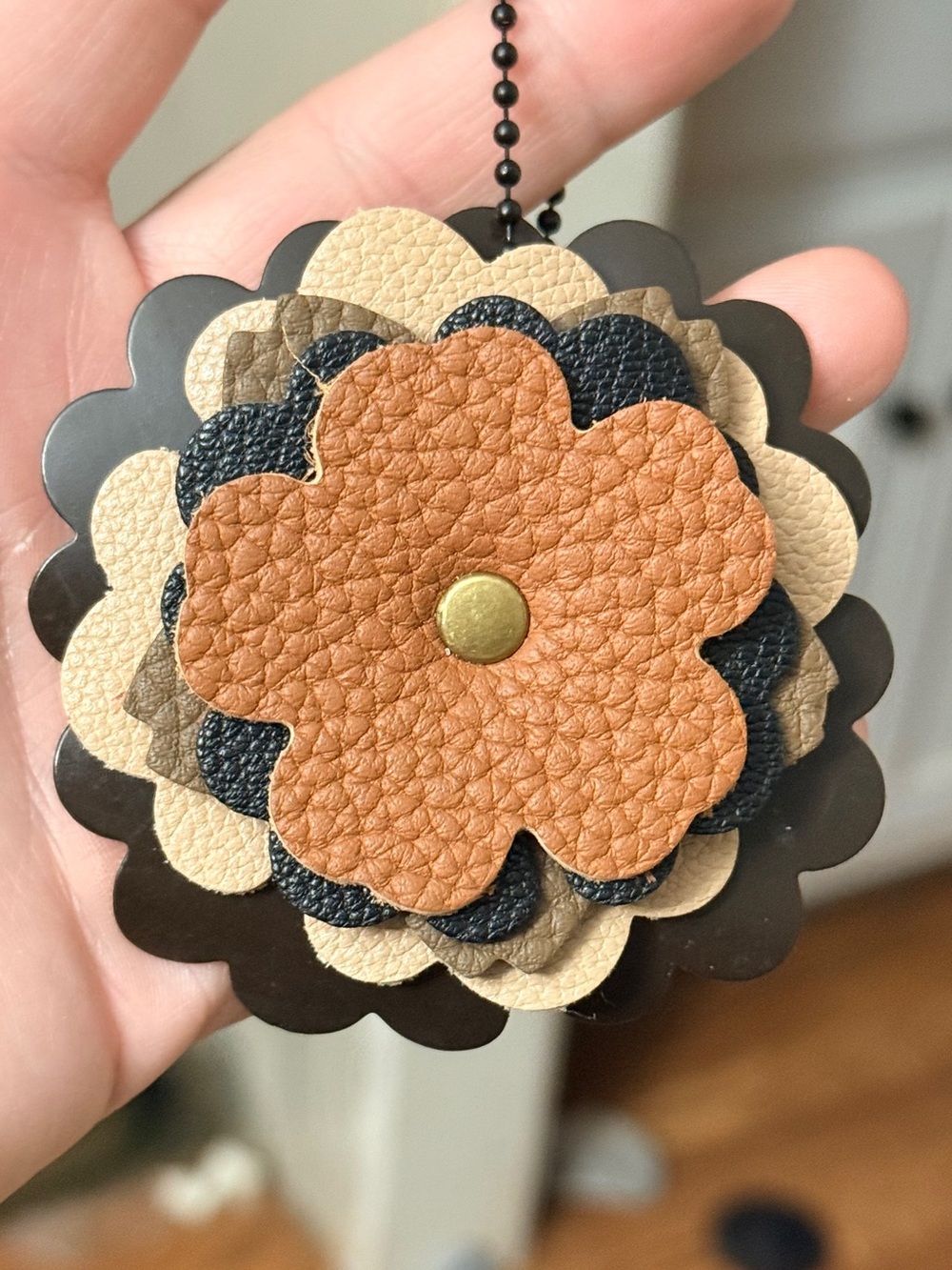 Handmade Floral Bag Charm